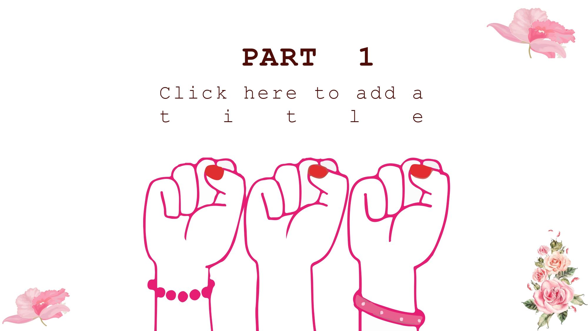Dia de la Mujer Plantilla PowerPoint