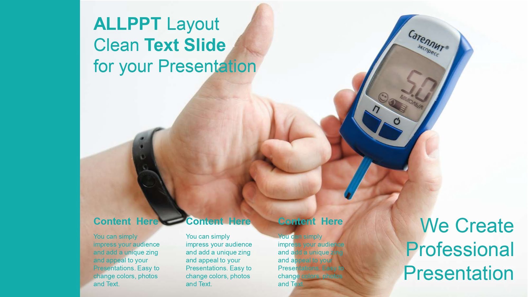 Diabetes Plantilla PowerPoint