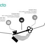 Diseño Hexagonal Plantilla PowerPoint