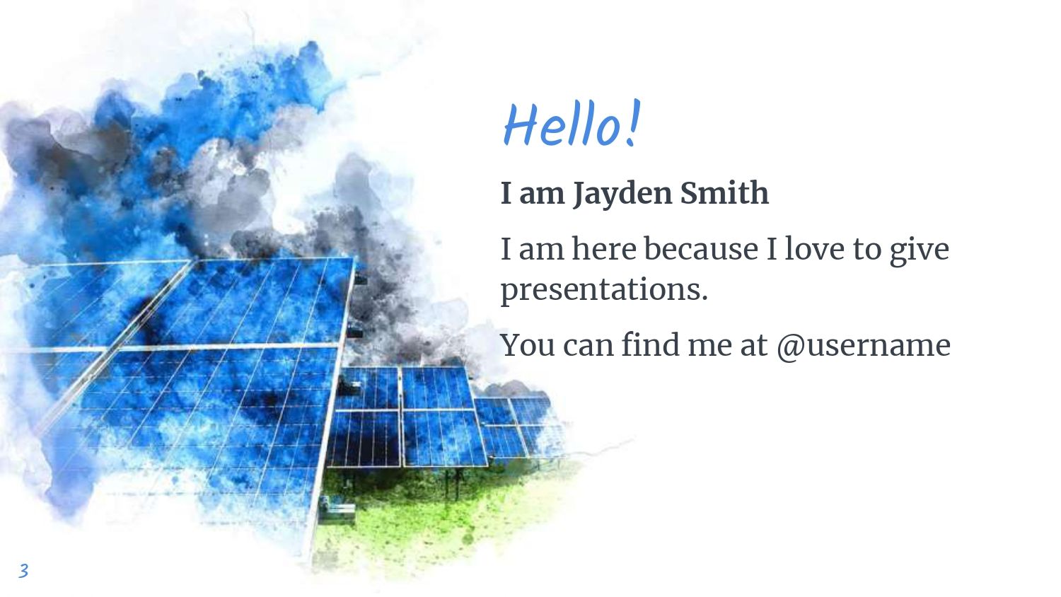 Diseño Medioambiental Plantilla PowerPoint