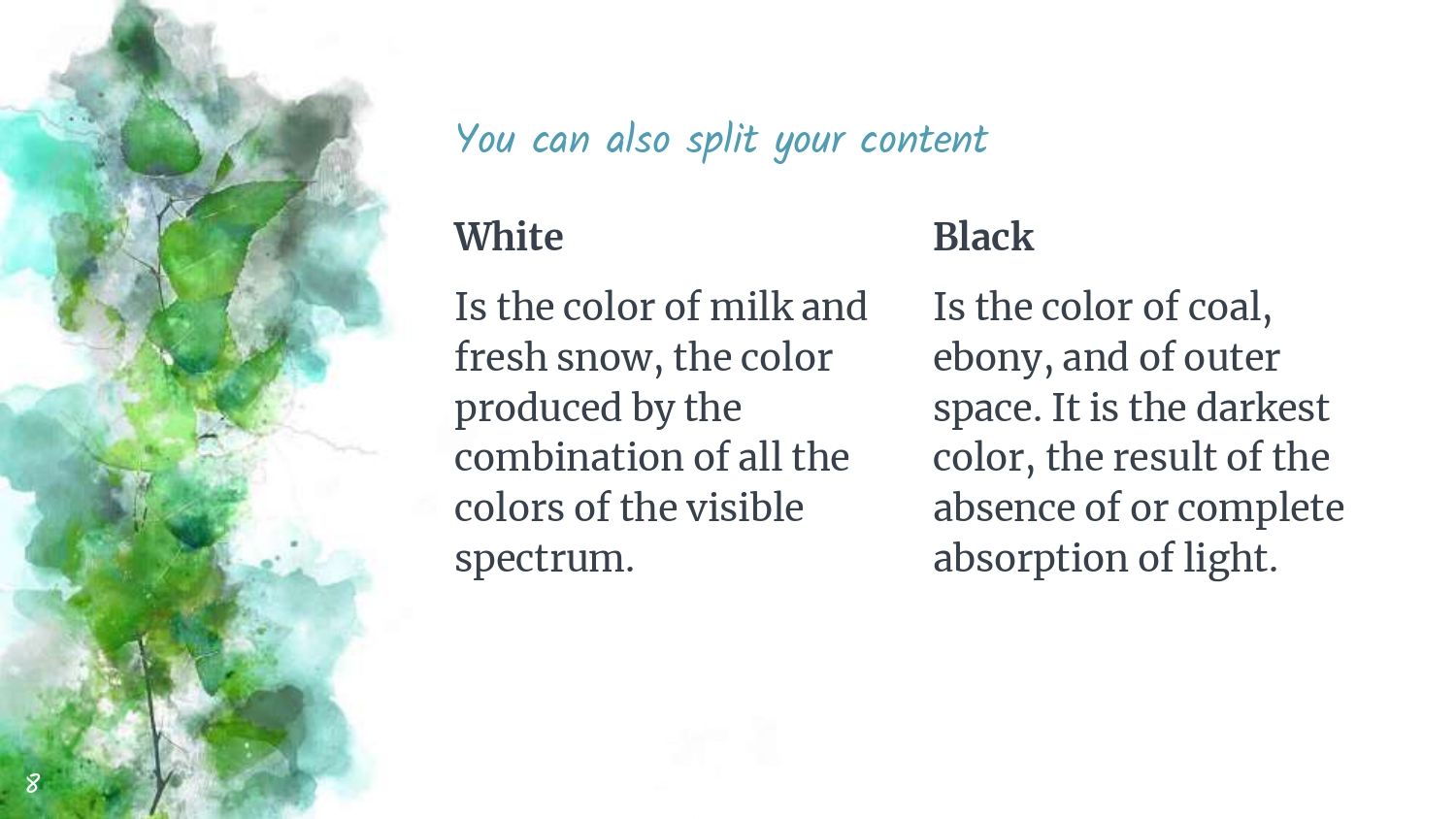 Diseño Medioambiental Plantilla PowerPoint