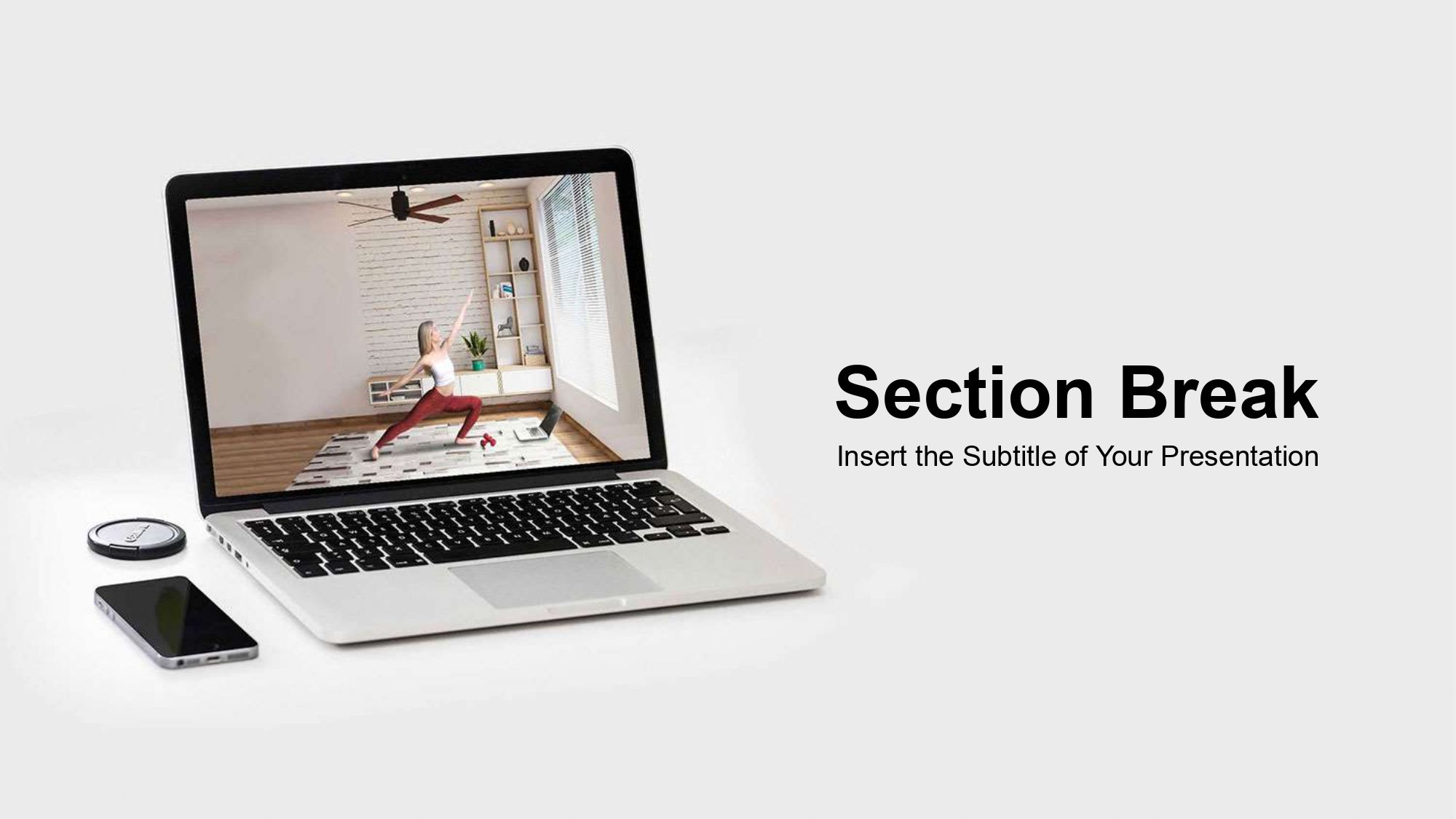 Ejercicios en Casa Plantilla PowerPoint