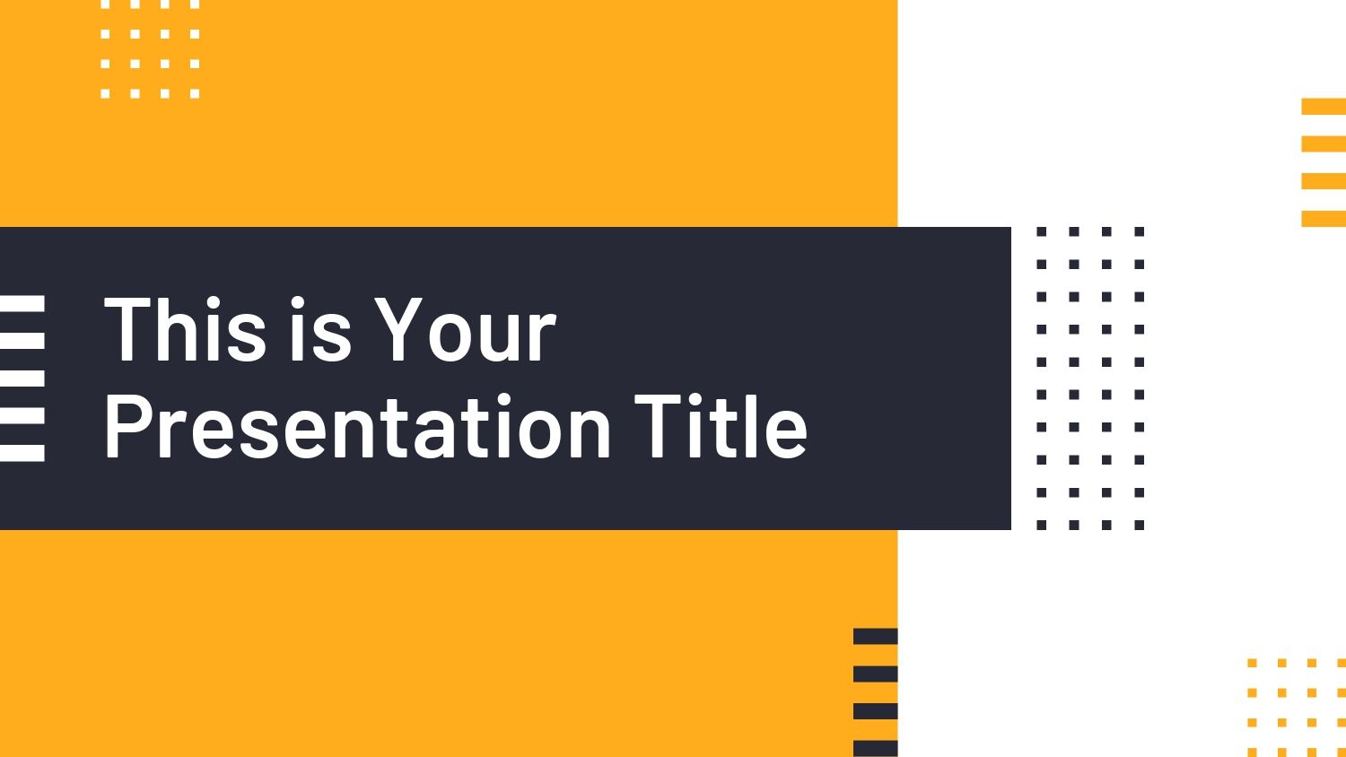 Elegante y Formal Plantilla PowerPoint