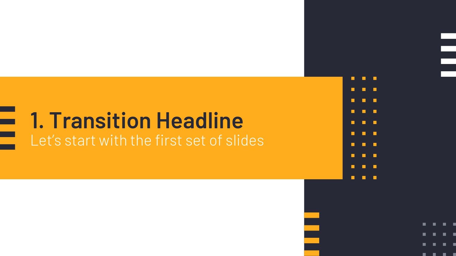 Elegante y Formal Plantilla PowerPoint