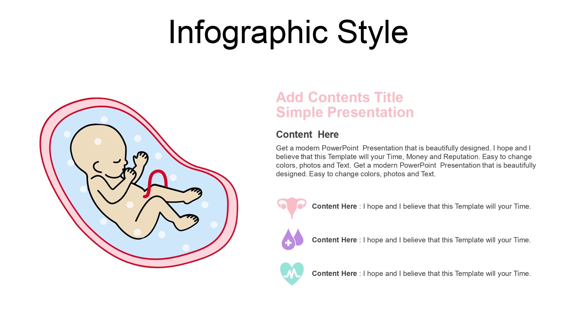Embarazo Plantilla PowerPoint