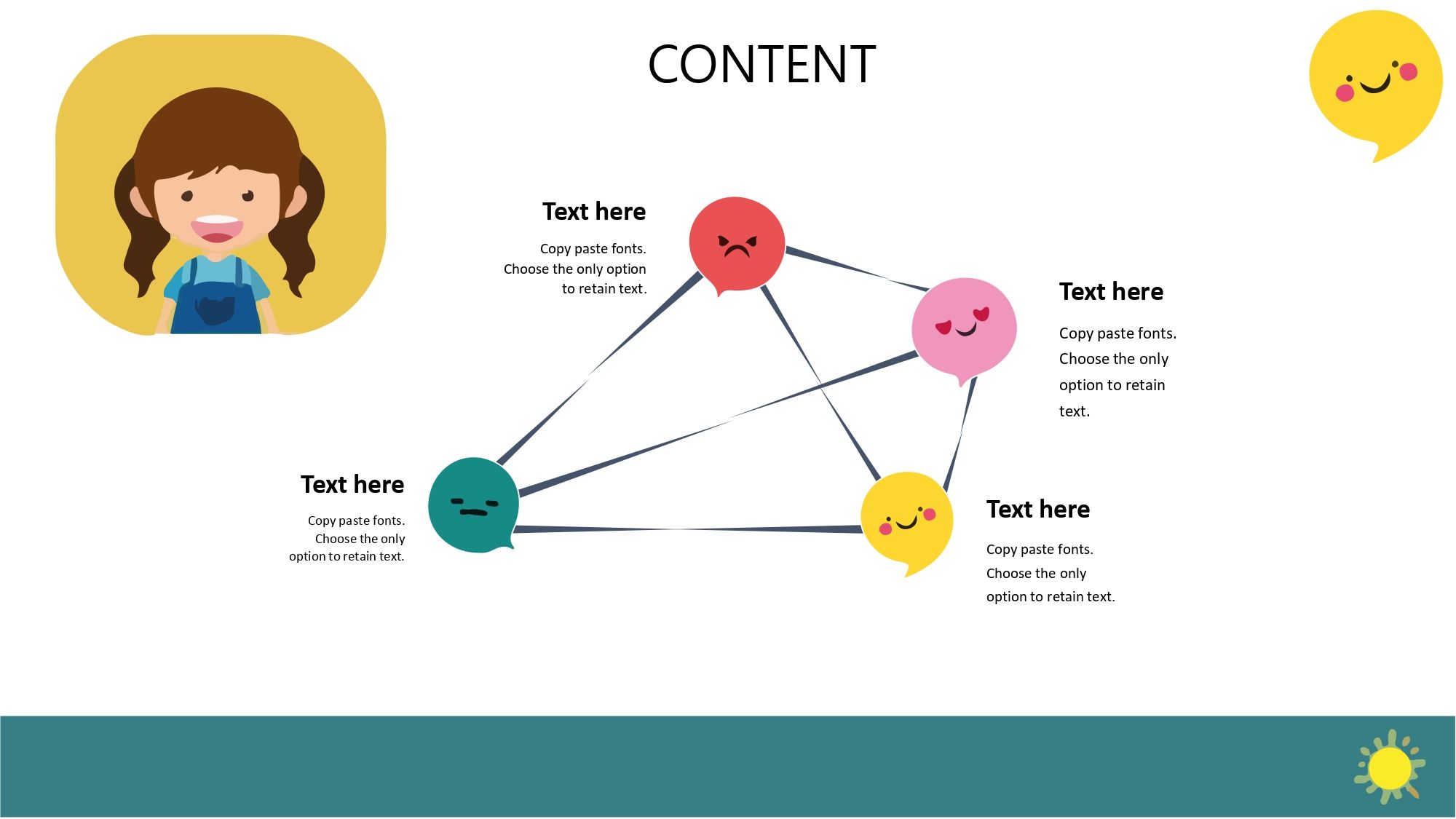 Emociones Plantilla PowerPoint