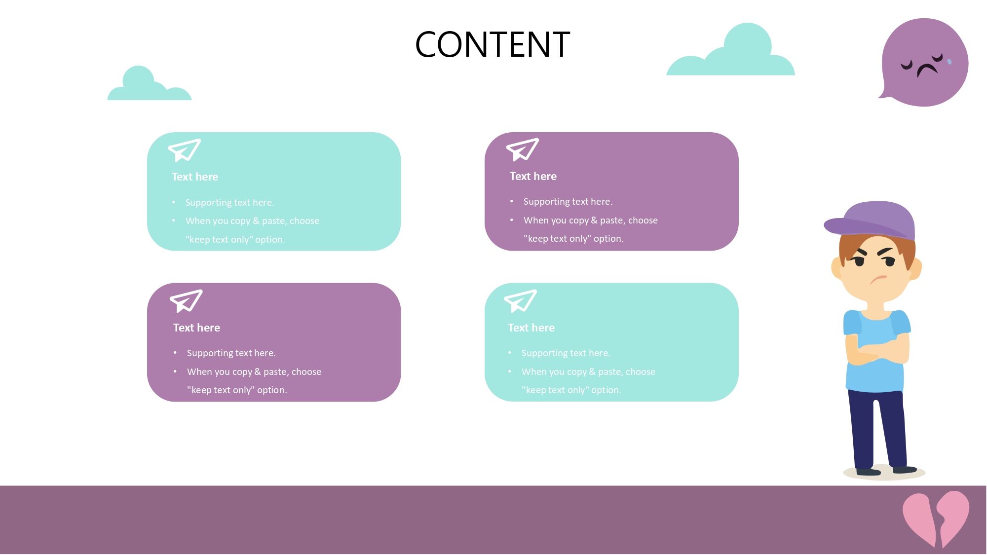 Emociones Plantilla PowerPoint