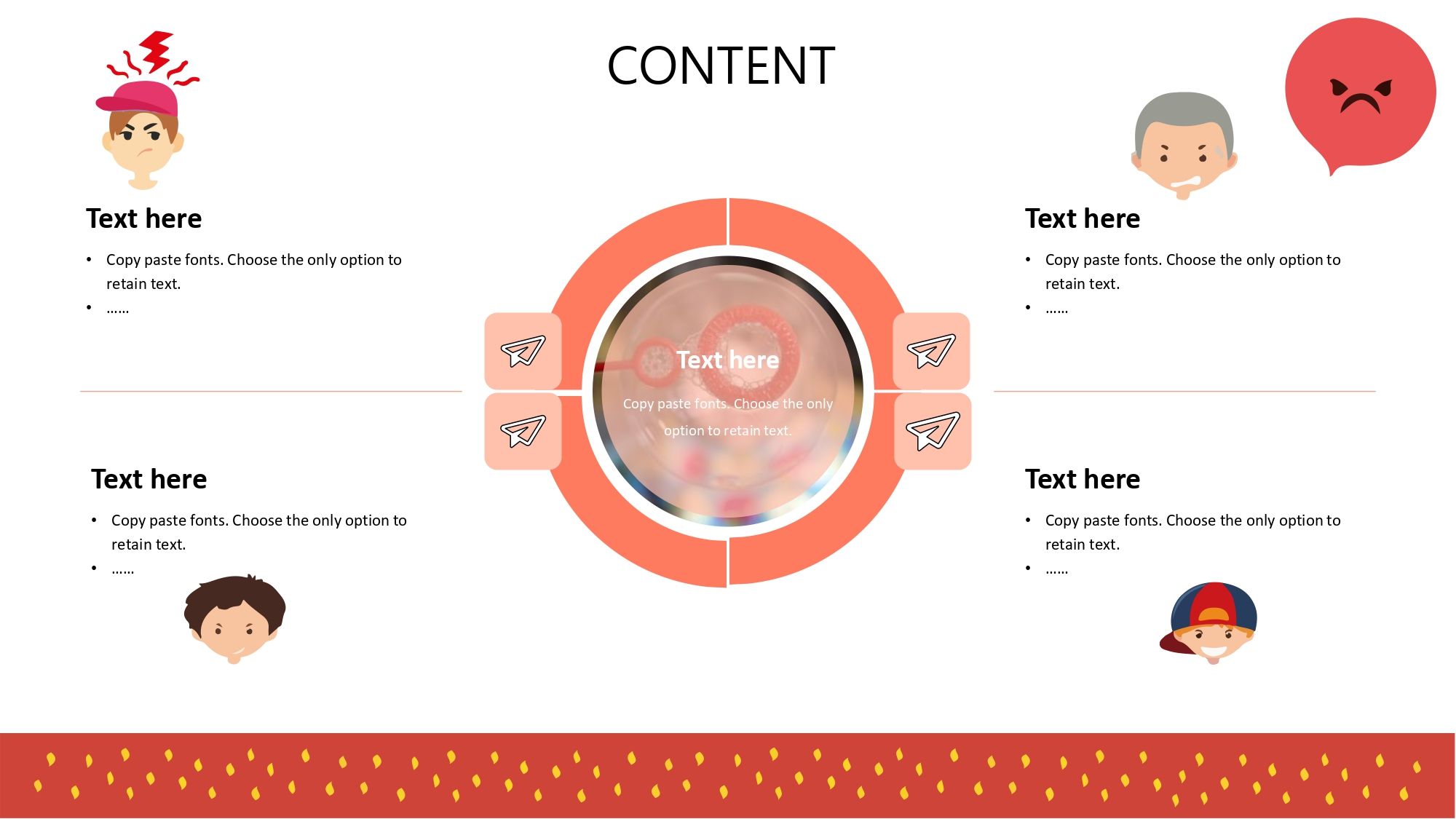 Emociones Plantilla PowerPoint