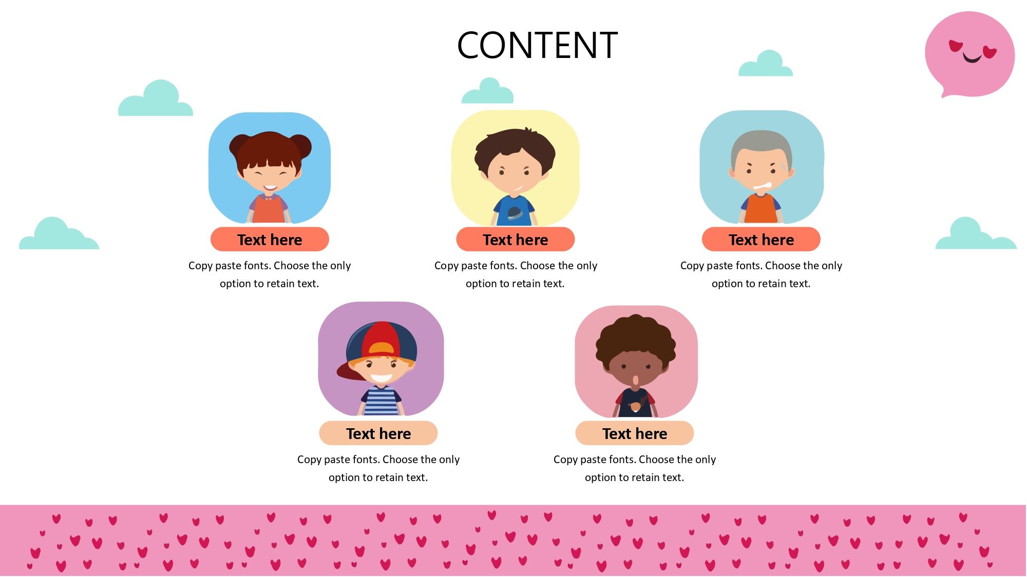 Emociones Plantilla PowerPoint