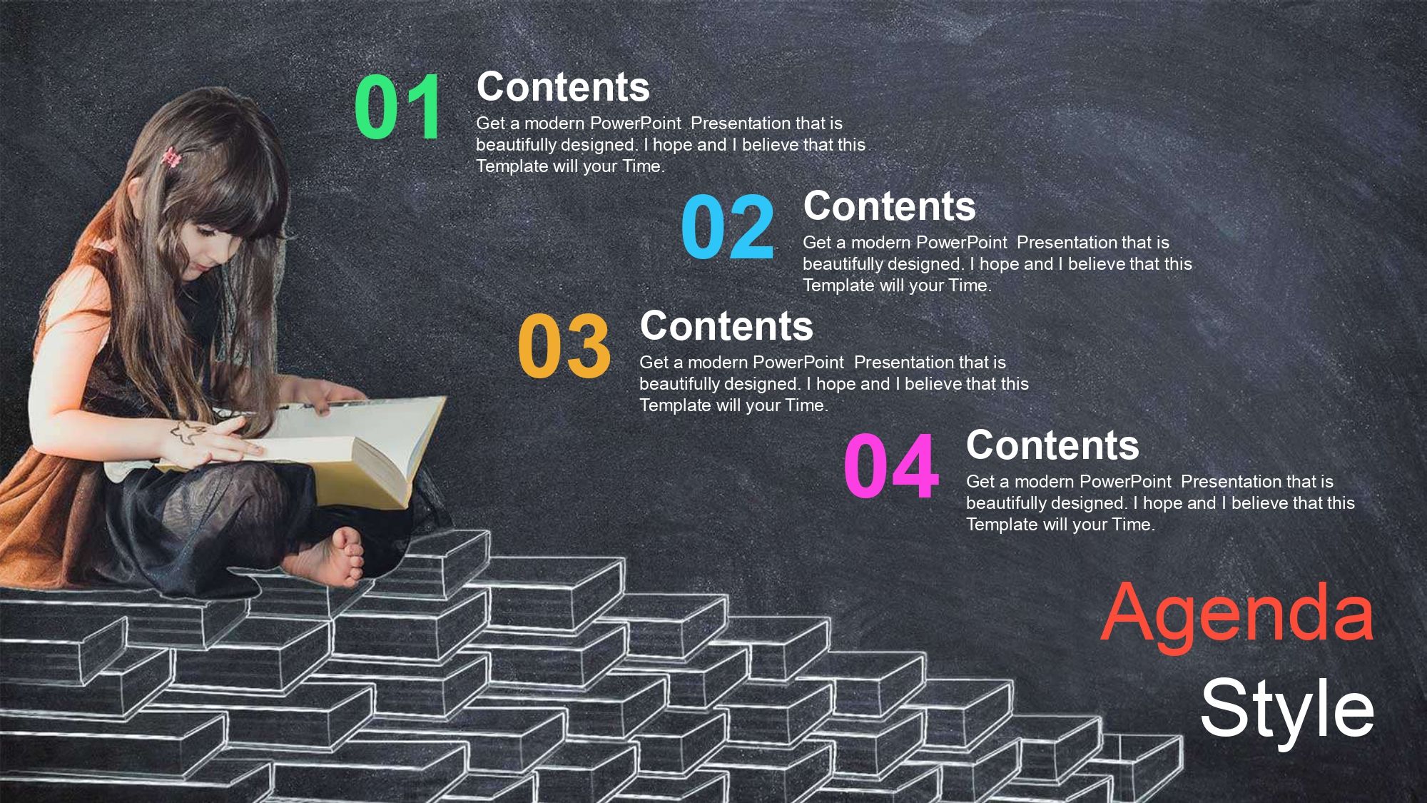 Escolares Plantilla PowerPoint