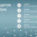 Espacio Poligonal Plantilla PowerPoint