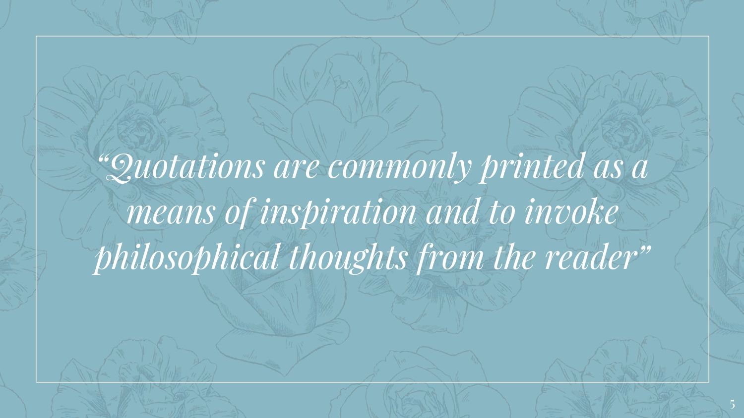 Estilo Floral Plantilla PowerPoint