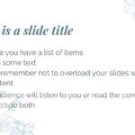 Estilo Floral Plantilla PowerPoint