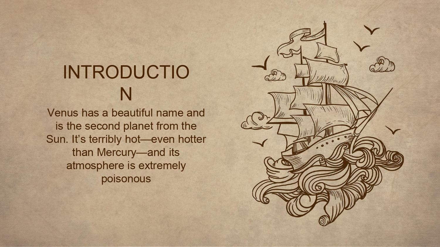Estilo Histórico Plantilla PowerPoint
