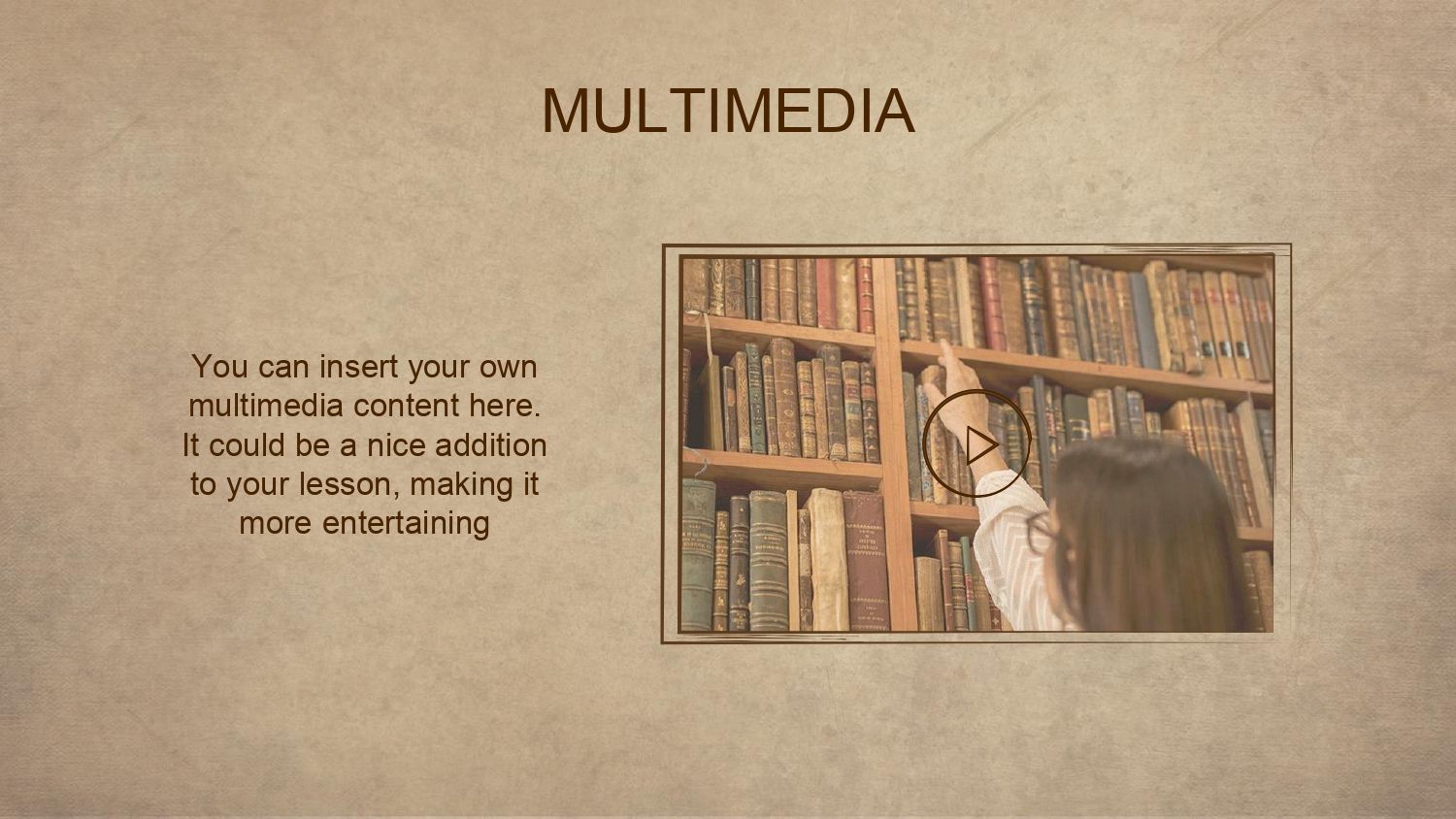 Estilo Histórico Plantilla PowerPoint