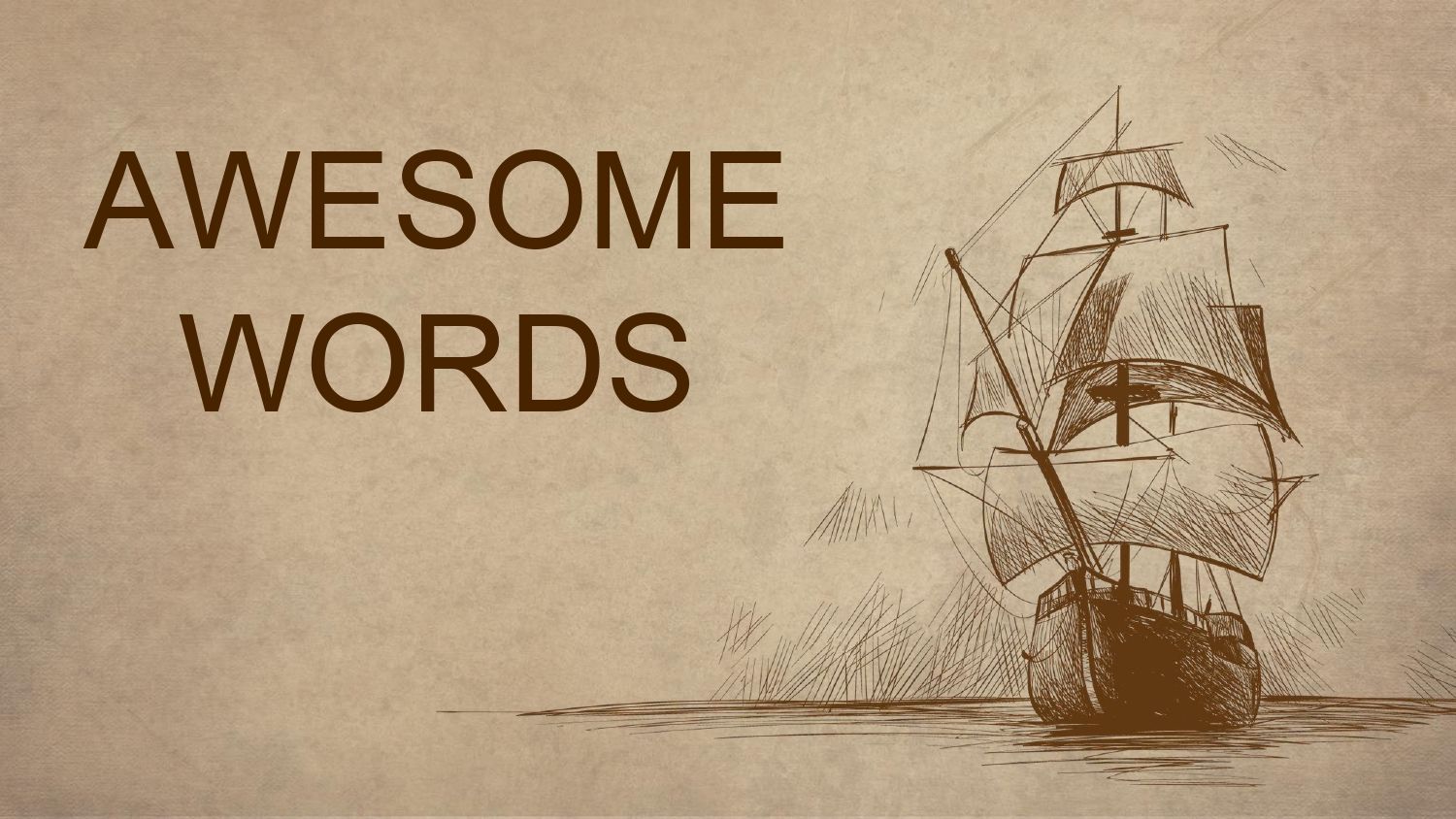 Estilo Histórico Plantilla PowerPoint