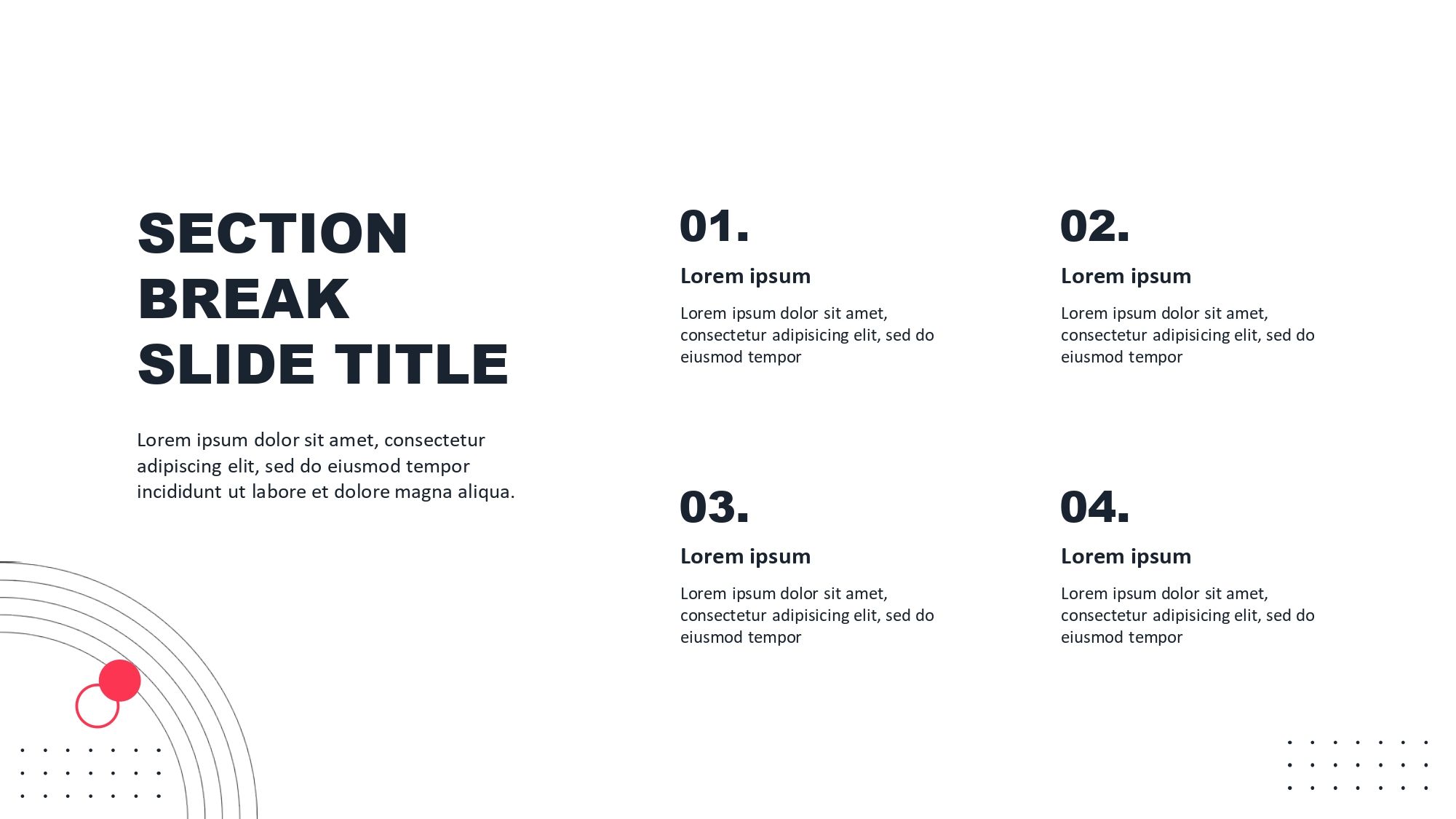 Estilo Lineal Plantilla PowerPoint