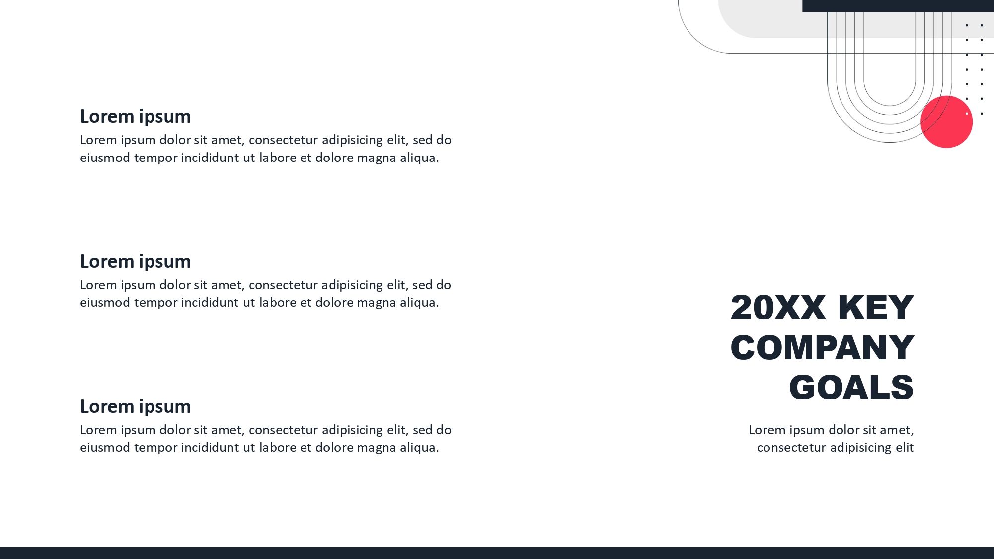 Estilo Lineal Plantilla PowerPoint