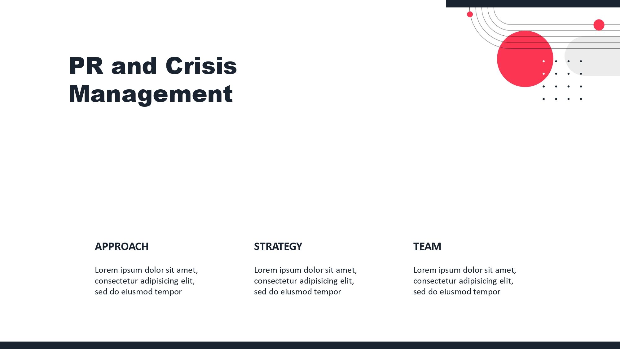 Estilo Lineal Plantilla PowerPoint