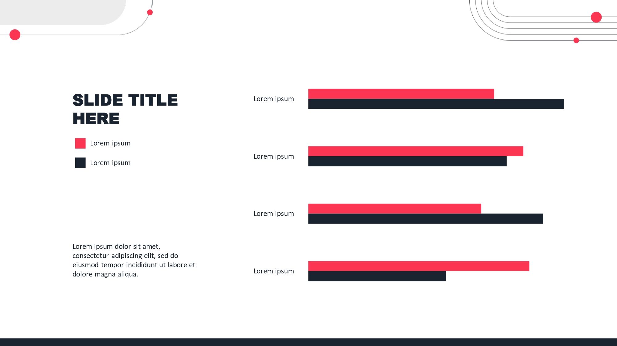 Estilo Lineal Plantilla PowerPoint