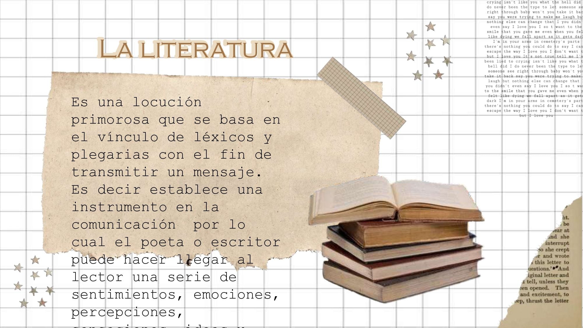 Estilo Narrativo Plantilla PowerPoint
