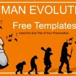 Evolución Humana Plantilla PowerPoint