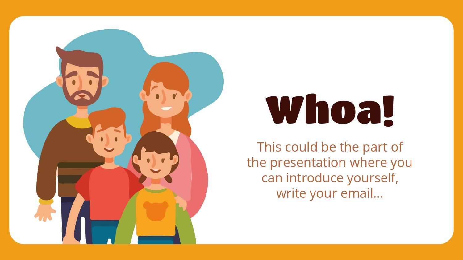 Familia Plantilla PowerPoint
