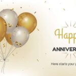 Feliz Aniversario Plantilla PowerPoint