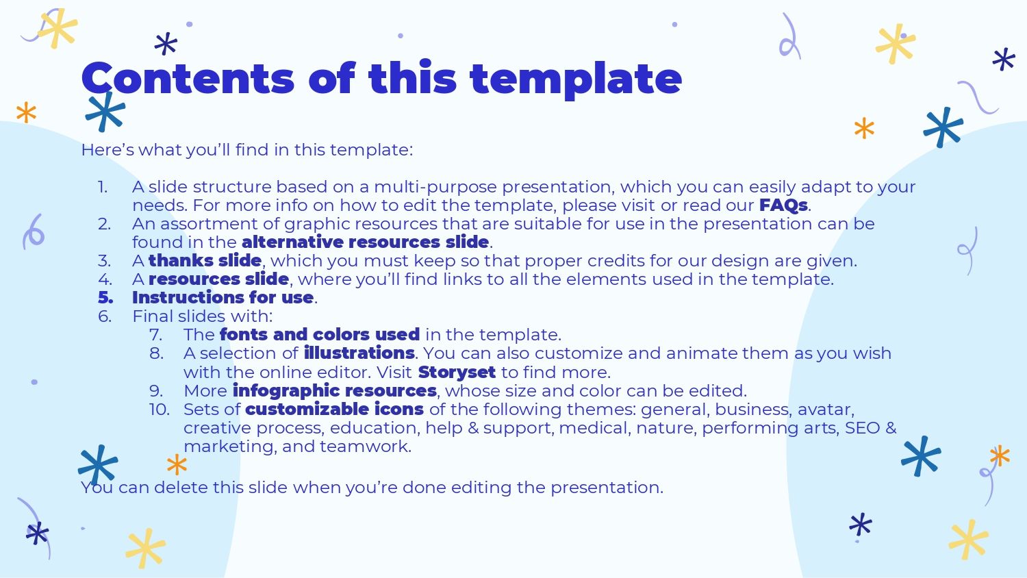 Feliz Cumpleaños Para Niños Plantilla PowerPoint