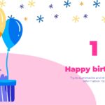 Feliz Cumpleaños Para Niños Plantilla PowerPoint