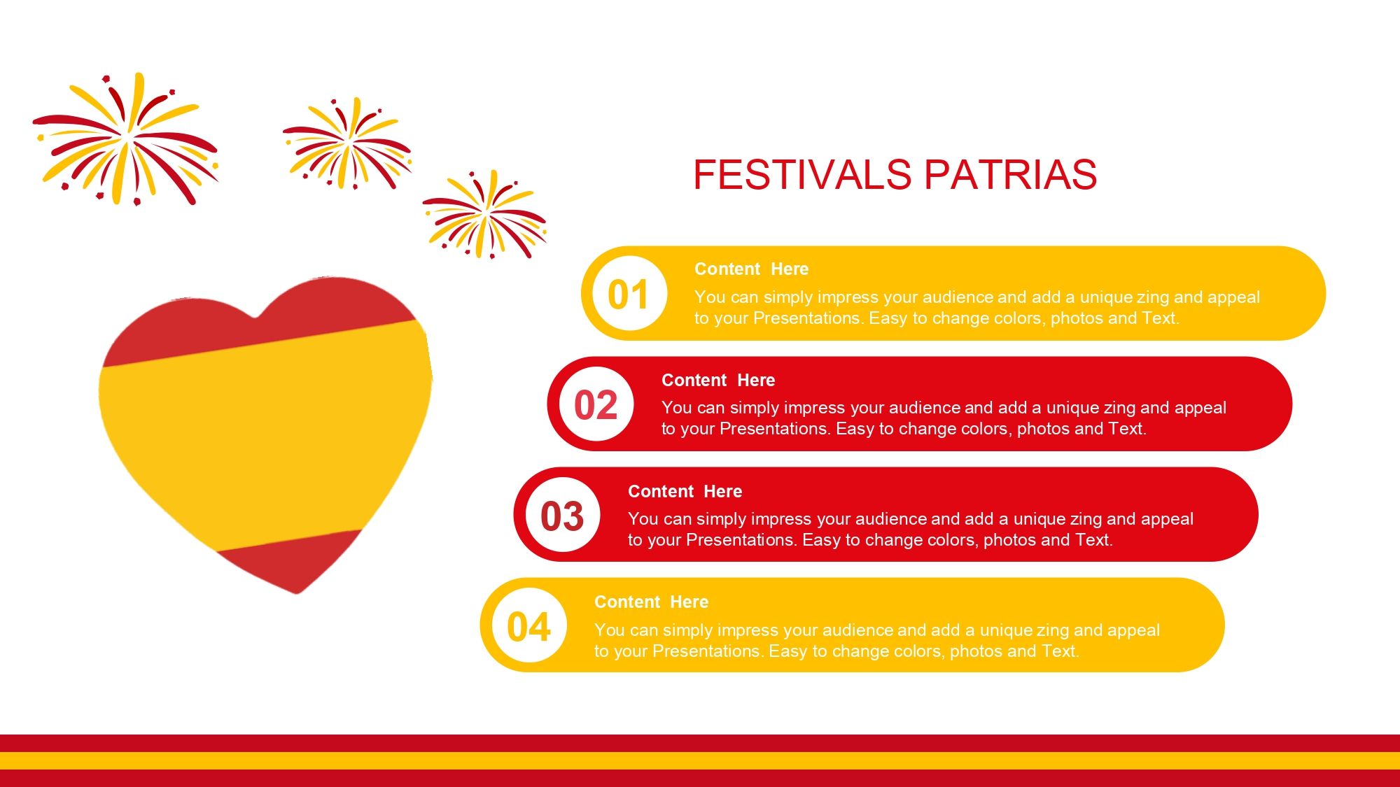 Fiesta Nacional de España Plantilla PowerPoint