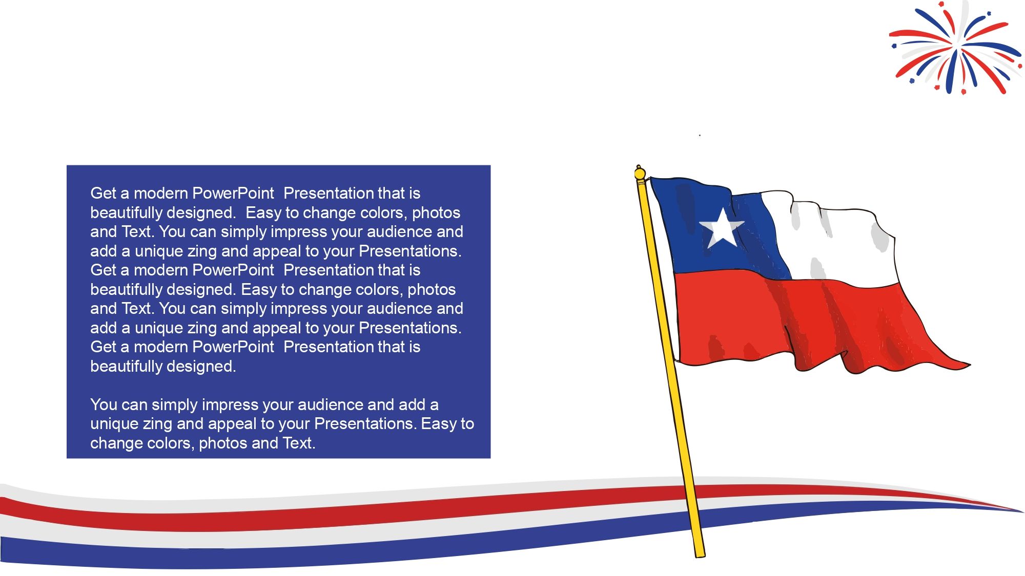 Fiestas Patrias de Chile Plantilla PowerPoint
