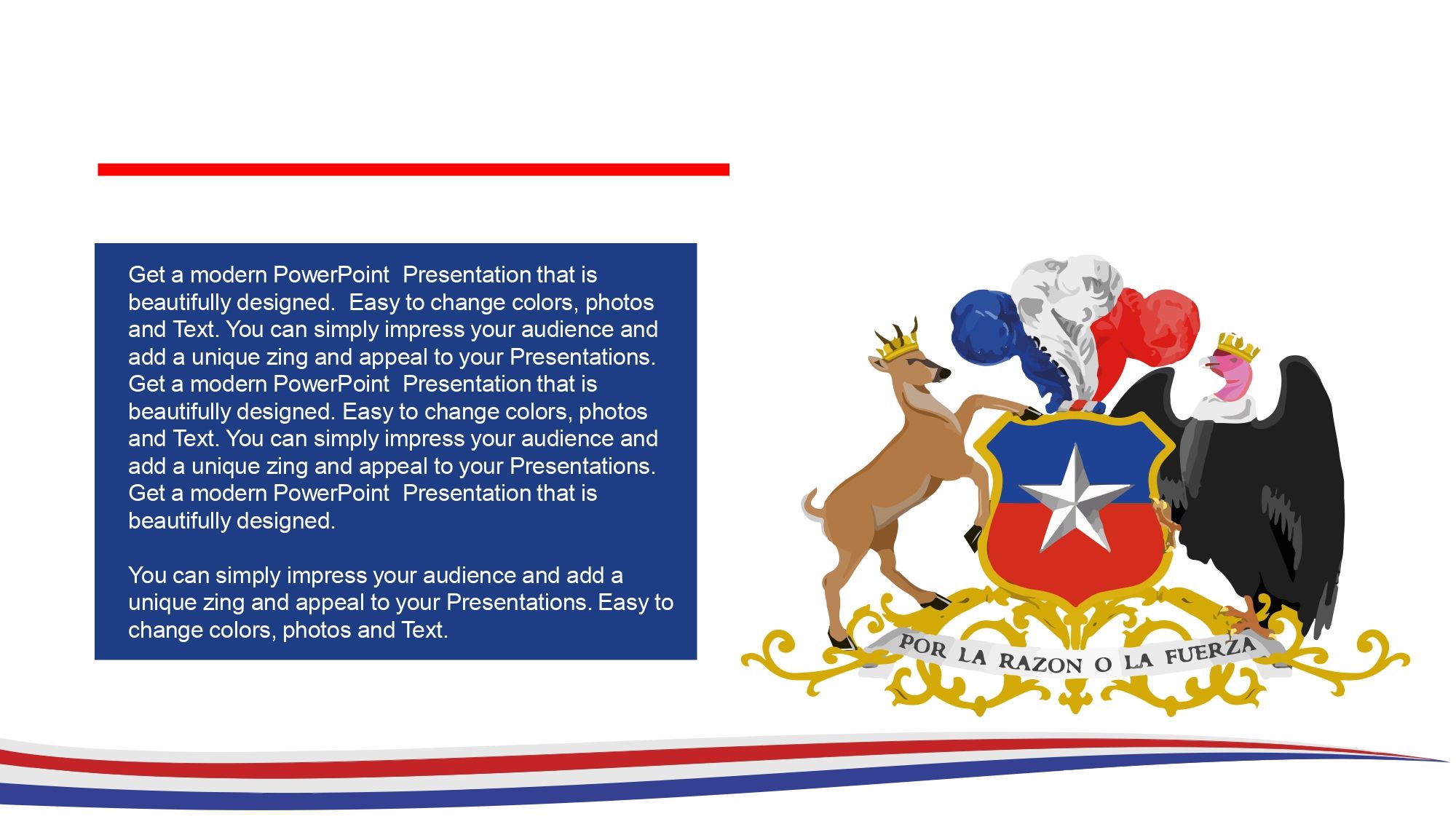 Fiestas Patrias de Chile Plantilla PowerPoint