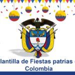 Fiestas Patrias de Colombia Plantilla PowerPoint