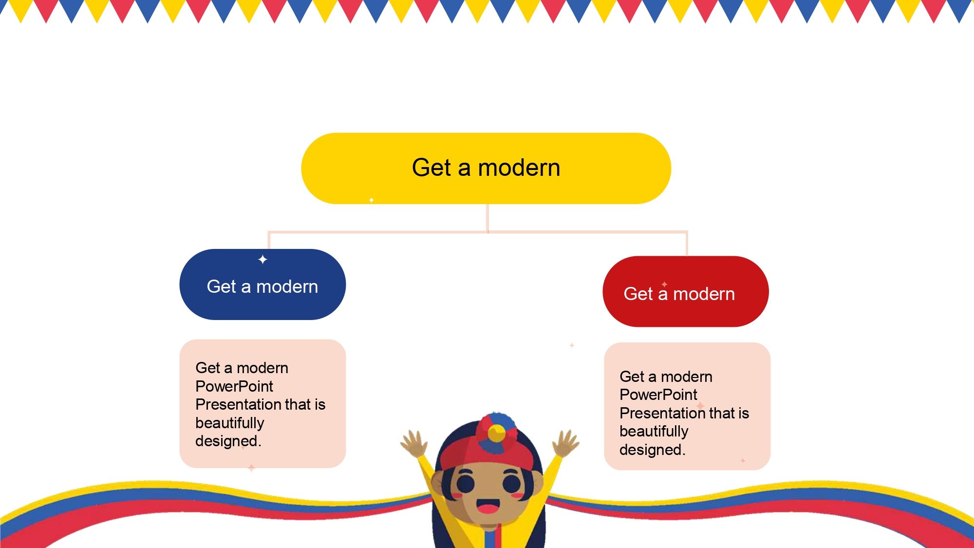 Fiestas Patrias de Colombia Plantilla PowerPoint