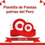 Fiestas Patrias del Perú Plantilla PowerPoint