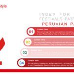 Fiestas Patrias del Perú Plantilla PowerPoint