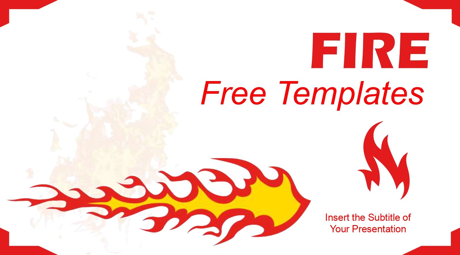 Fuego Plantillas PowerPoint