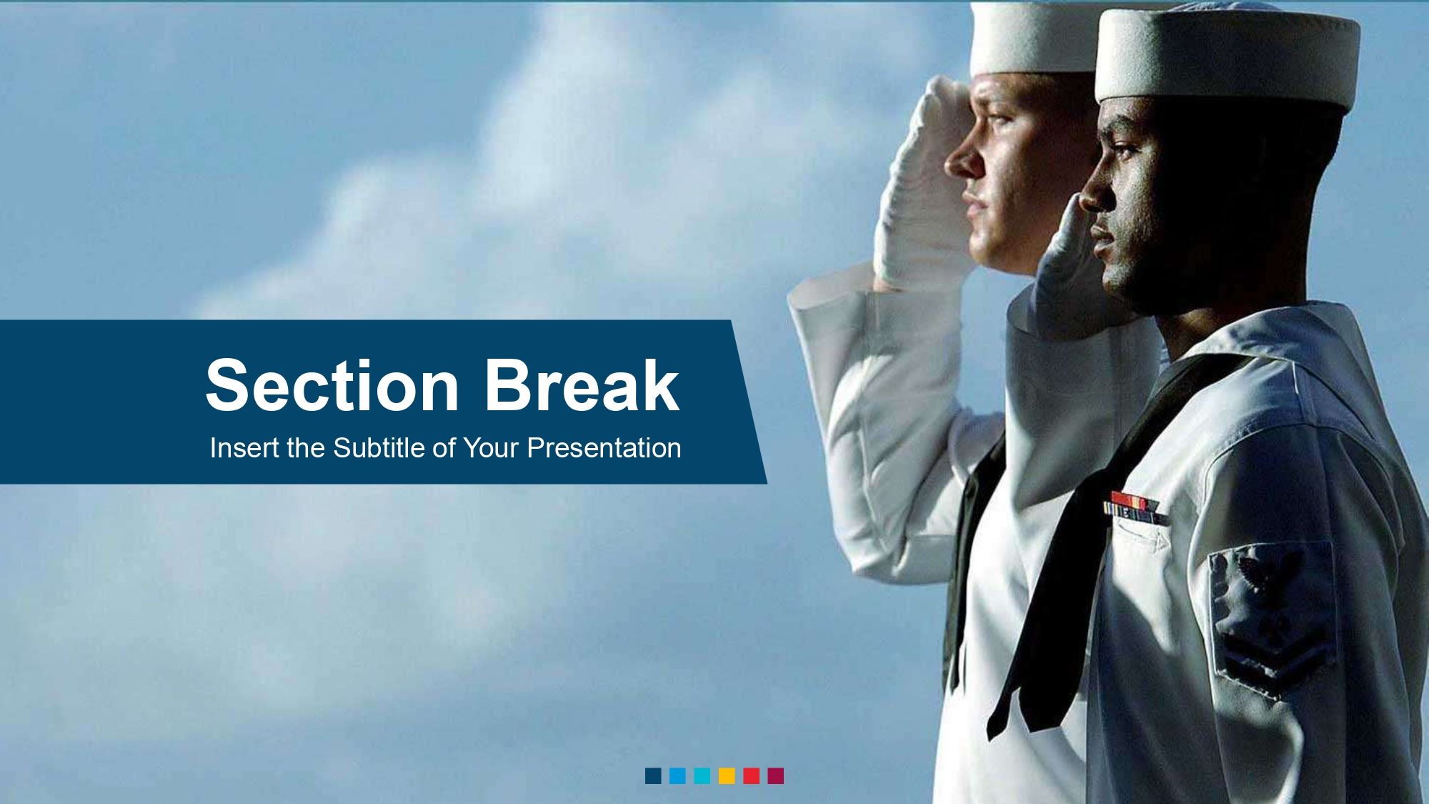 Fuerza Naval Plantilla PowerPoint
