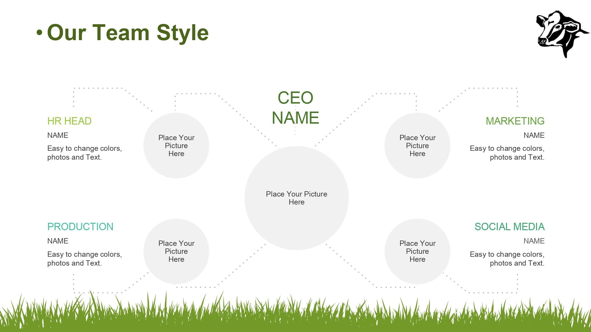 Ganado Plantilla PowerPoint