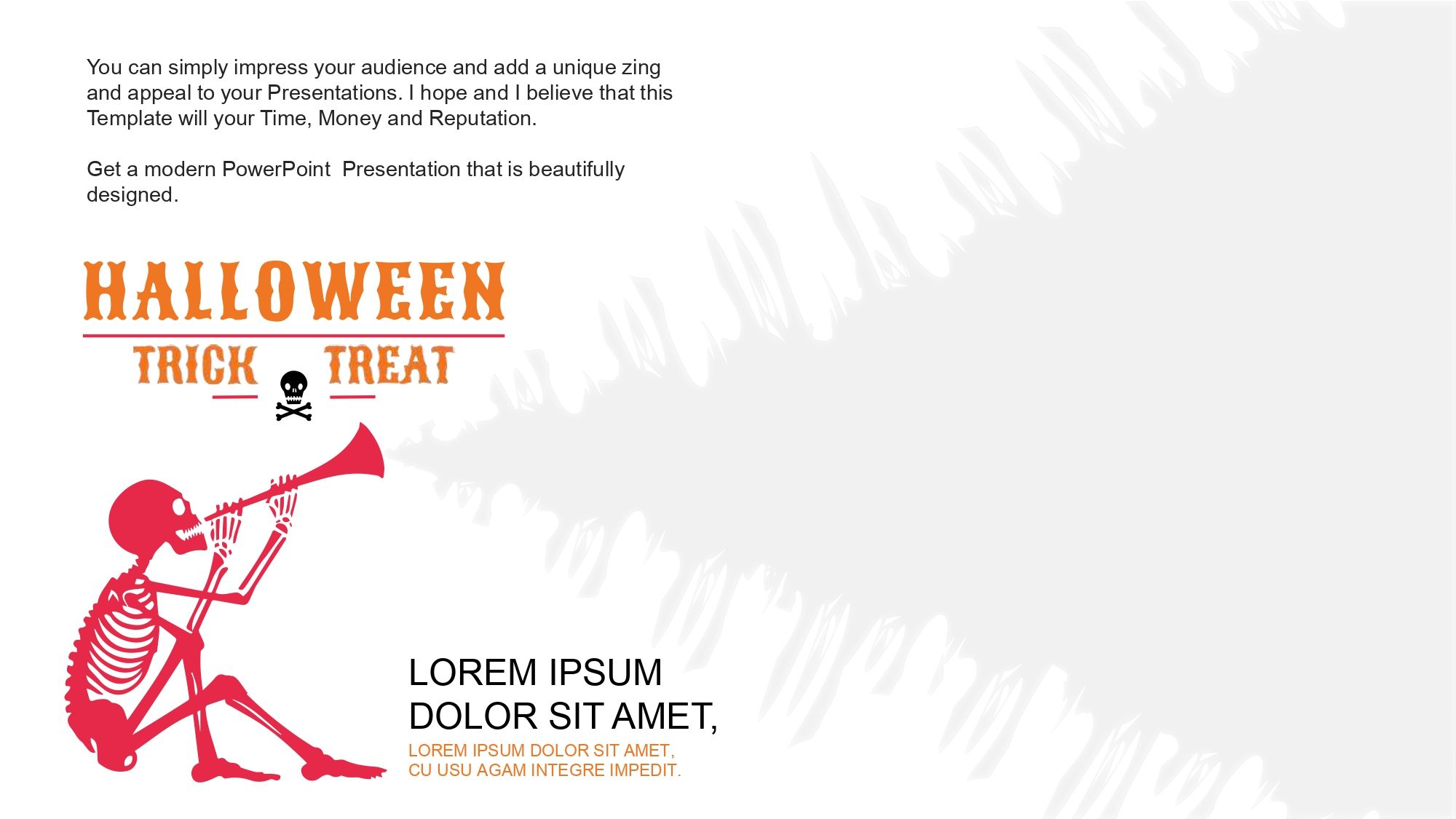 Halloween Plantilla PowerPoint