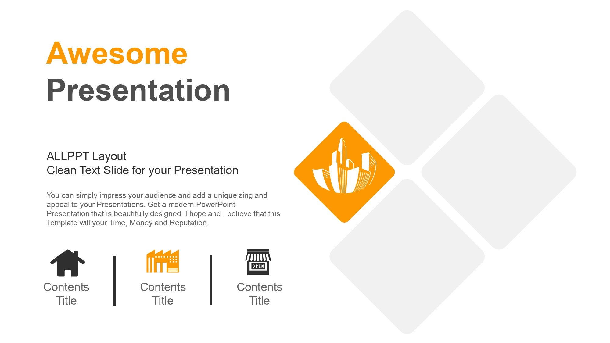 Hipoteca Plantilla PowerPoint