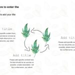 Hojas de Plantas Plantilla PowerPoint