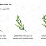 Hojas de Plantas Plantilla PowerPoint