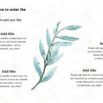 Hojas de Plantas Plantilla PowerPoint