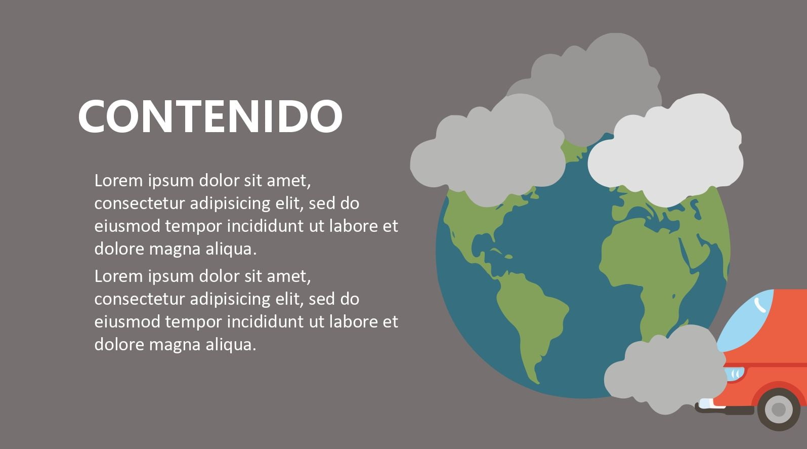 Humo Plantilla PowerPoint