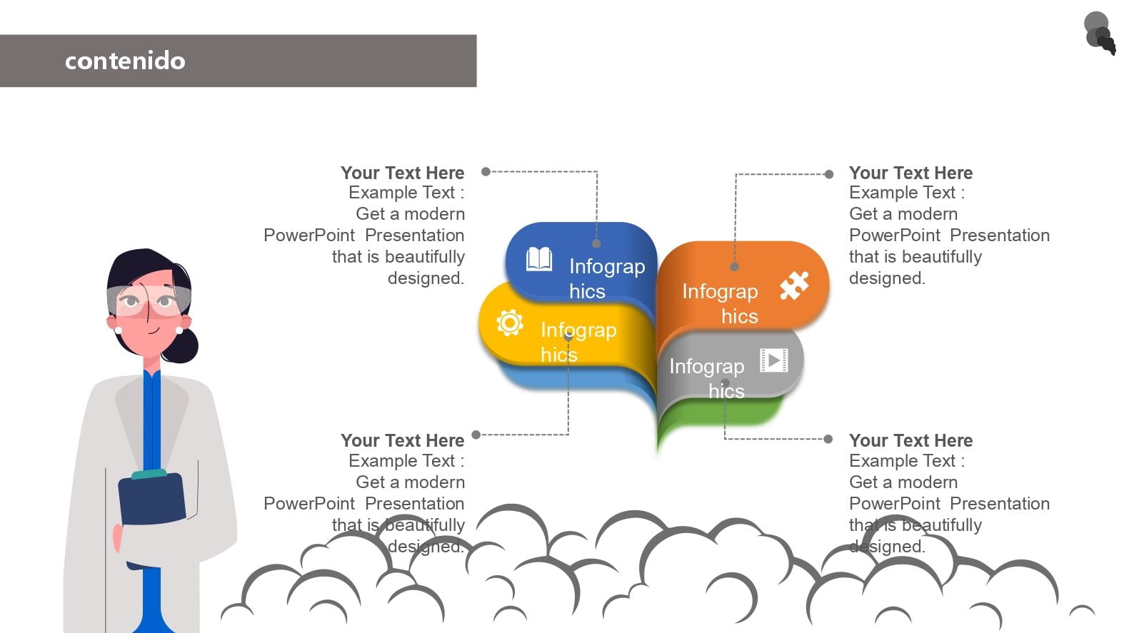 Humo Plantilla PowerPoint