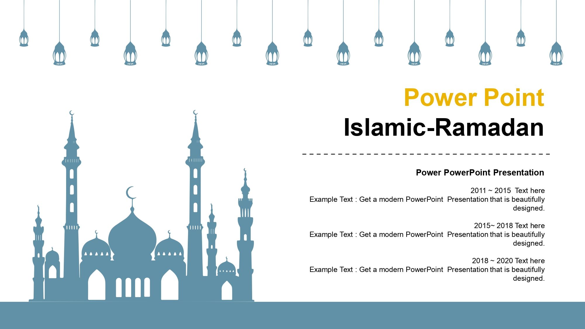 Islam Plantilla PowerPoint