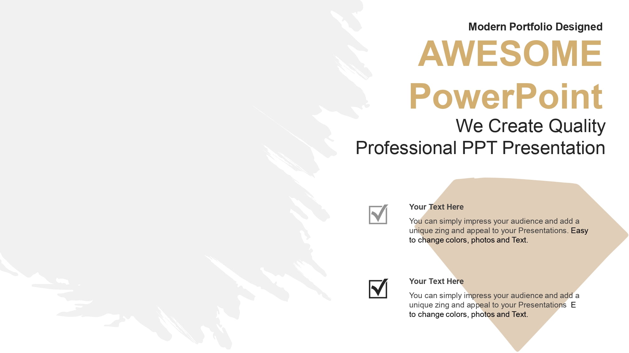 Joyería Plantilla PowerPoint