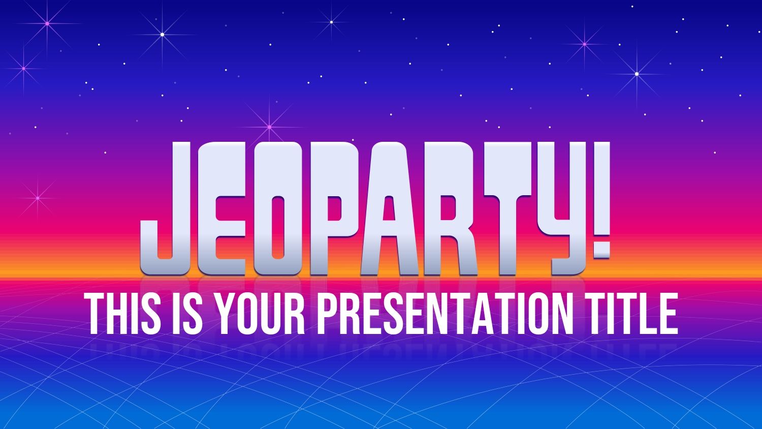 Juegos Jeopardy en PowerPoint